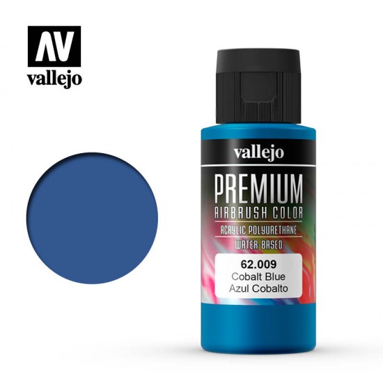 Acrylic Airbrush Paint - Premium Colour #Cobalt Blue (60ml)