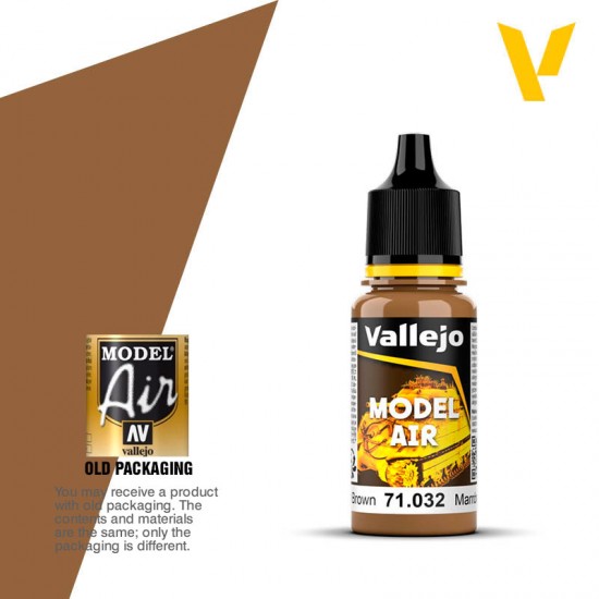 Model Air Acrylic Paint - Golden Brown 17ml