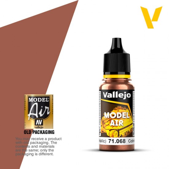 Model Air Acrylic Paint - Copper (Metallic) 17ml