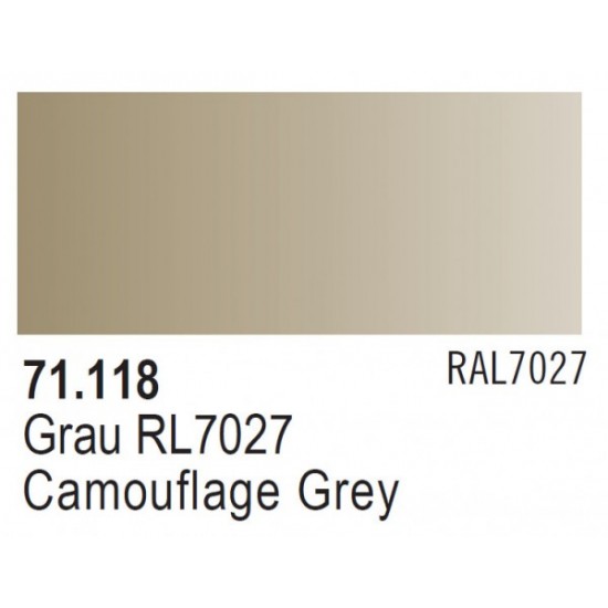 Model Air Acrylic Paint - Camouflage Gray RAL7027 (17ml)