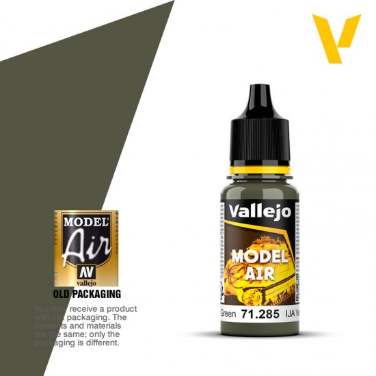 Model Air Acrylic Paint - IJA Dark Green 17ml