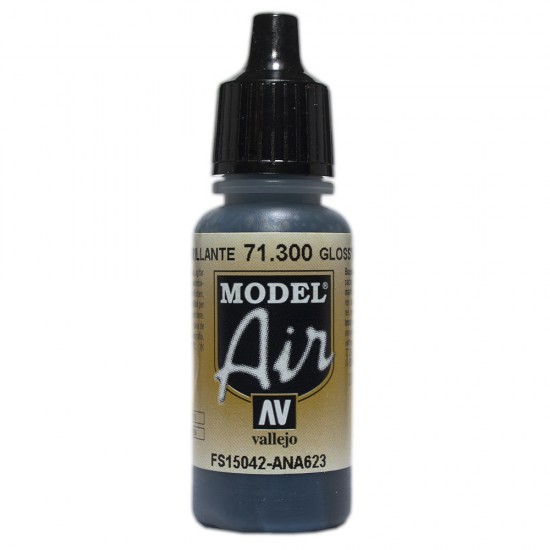 Model Air Acrylic Paint - Glossy Sea Blue 17ml