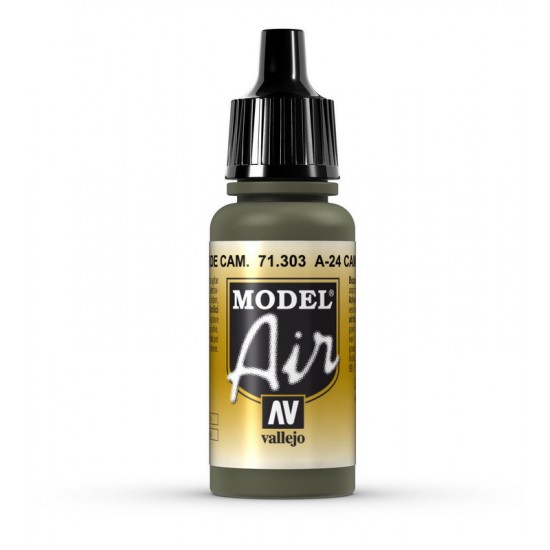 Model Air Acrylic Paint - A-24 Camouflage Green 17ml