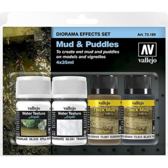 Diorama Effects Set - Mud and Puddles