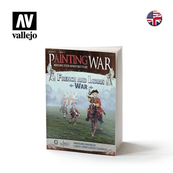 Painting War French and Indian War (68 pages, A4, English)