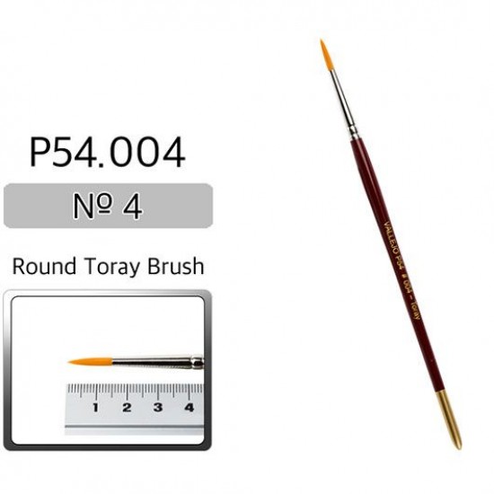 Round Toray Brush No.4 Paint Brush