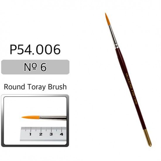 Round Toray Brush No.6 Paint Brush