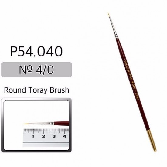 Round Toray Brush No.4/0 Paint Brush