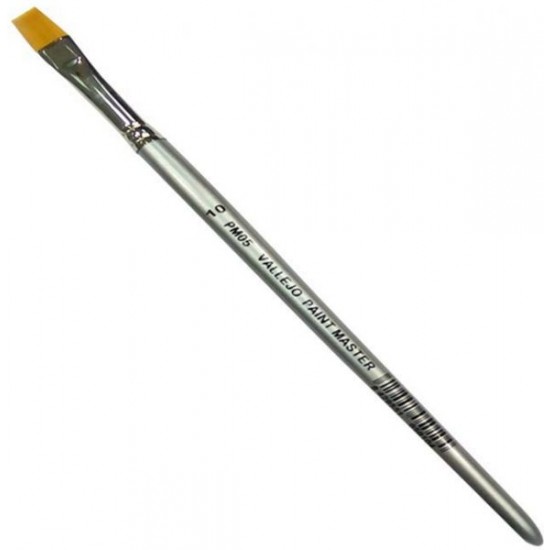 Flat Rectangular Paint Brush No.10 Toray Vallejo PM05010