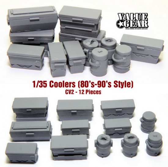 1/35 80's-90's Coolers & 5g Water Coolers