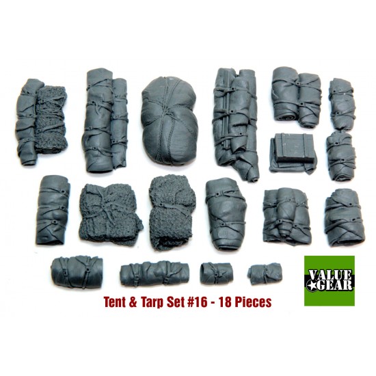 1/35 Universal/Generic Tents & Tarps Set (18pcs) #16