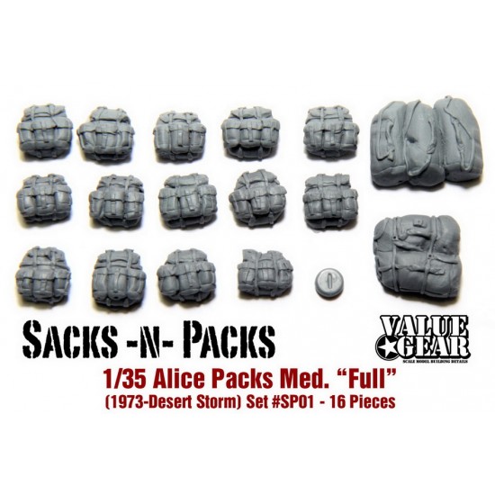 1/35 US Alice Packs "Medium Full" (1973-1995)