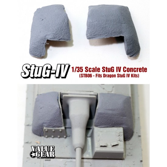1/35 StuG IV Concrete Armour for Dragon kits