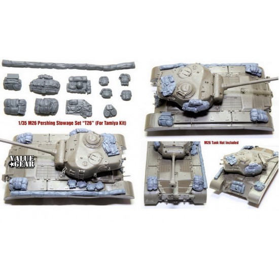 1/35 Allied Tank M26 Pershing Stowage Set "T26" for Tamiya kits