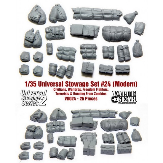 1/35 Modern Universal Series 2: Tents & Tarps #24 (25pcs)