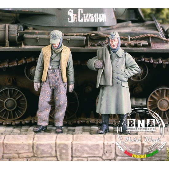 1/35 Stalingrad Series Set I / German P.O.W.'s (2 Figures)