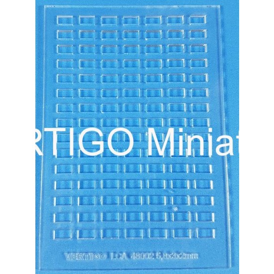 1/48 Brick Mould (size brick: 5.8 x 3 x 2mm, 105pcs)