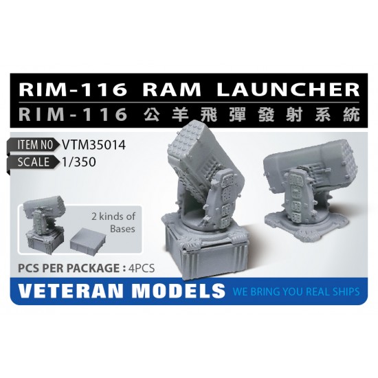 1/350 RIM-116 RAM Launcher