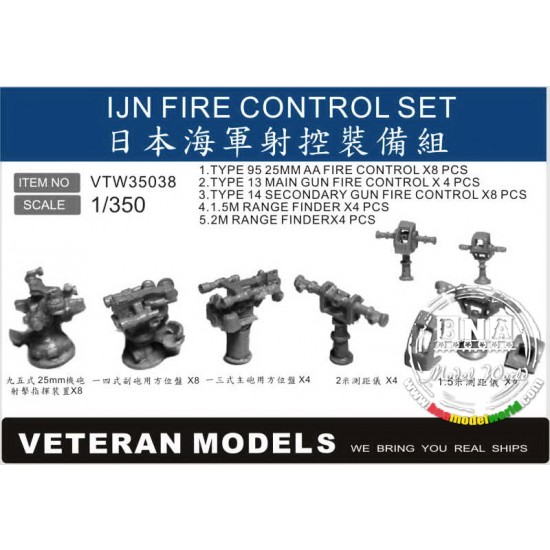1/350 IJN Fire Control Set