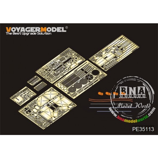 Upgrade set for 1/35 WWII German Flakpanzer V COELIAN (for Dragon 9022) 