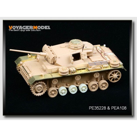 Tamiya 35215 Panzerkampfwagen III Sd.Kfz.141/1 + Fotoätzteile 1:35 Tamiya 35215 Panzerkampfwagen III Sd.Kfz.141/1 + Fotoätzteile 1:35