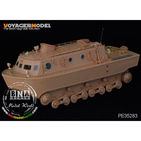1/35 WWII LWS Amphibious Tractor Mid Production Detail Set for Bronco kit #35015