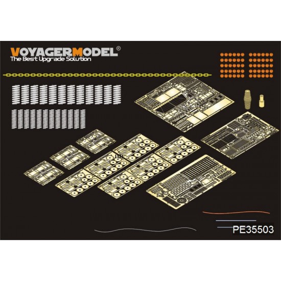 1/35 IDF Merkava Mk.3D MBT Detail-up Set w/chains for Meng Model TS-001