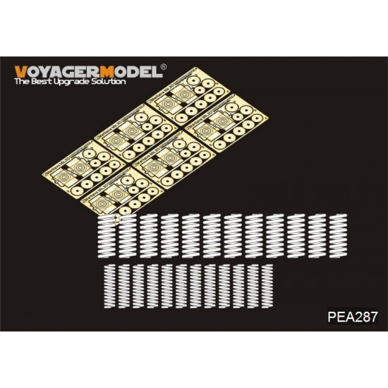 1/35 IDF Merkava Mk.3D MBT Suspension set for MENG TS-001/HobbyBoss 82441 kits