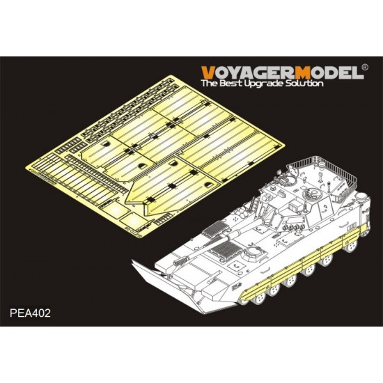 1/35 Chinese PLA ZTD-05 AAAV Track Covers for Hobby Boss #82484/82483
