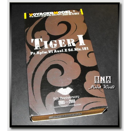 Full Detail Set for 1/35 WWII German Tiger I Early/Middle/Late for Dragon/Tamiya
