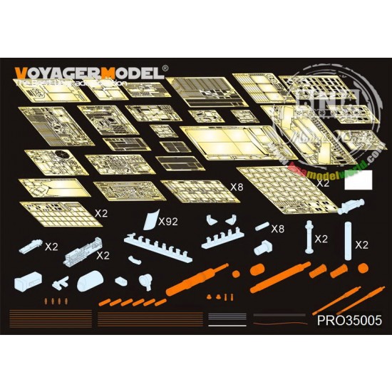 1/35 Modern US M1A2 SEP w/TUSK2 Abrams Upgrade Set for Dragon kit #3536