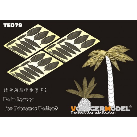 1/35 Palm Leaves for Dioramas Patten Vol. 2