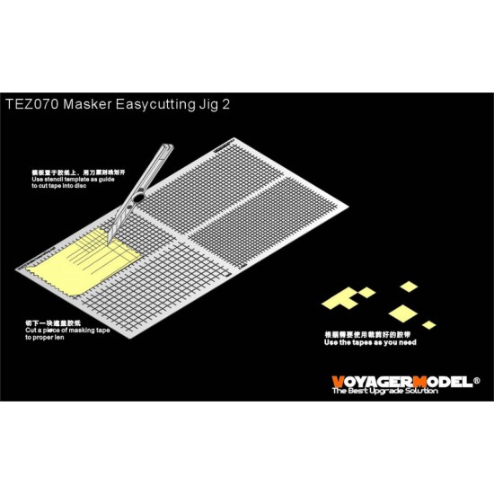 Masker Easy Cutting Jig No.2 for General Use 