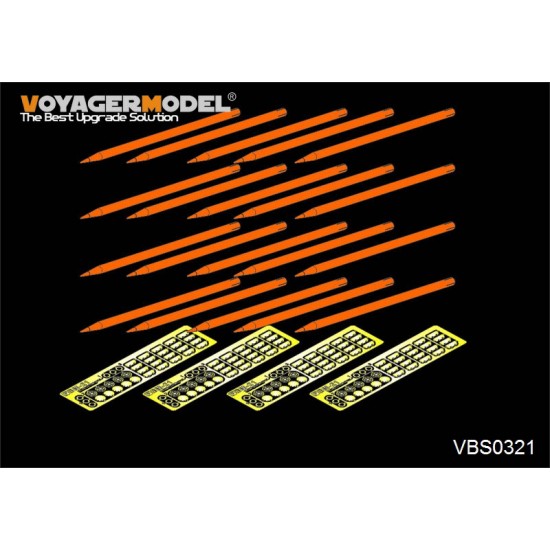 1/35 Modern Russian BM-21 Rocket set (20pcs) (for All kits)