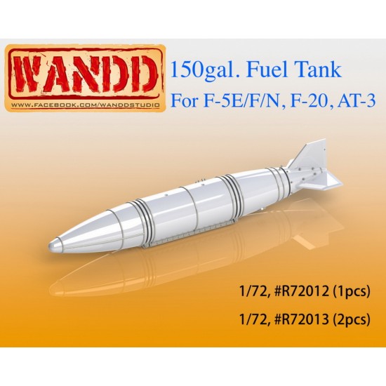 1/72 150 gal. Fuel Tank (1pcs) for F-5E/F, F-20, AT-3