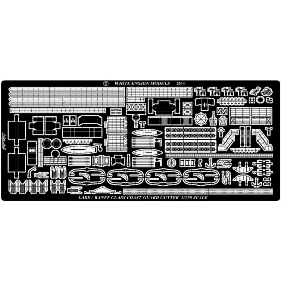 1/350 Lake-class Cutter/Banff-class Escort Sloop Photo-etched parts