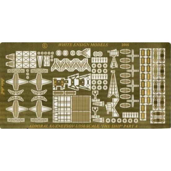 1/350 Admiral Kuznetsov Detail-up Set for Trumpeter kit