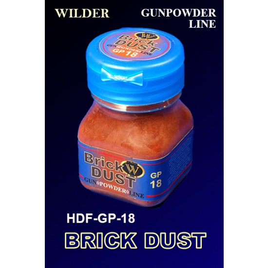 Gunpowder Line Brick Dust Pigments (50ml)