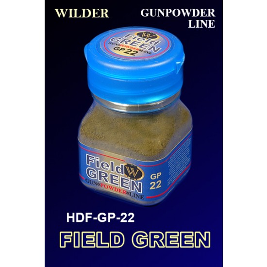 Gunpowder Line Field Green Pigments Powders (50ml)