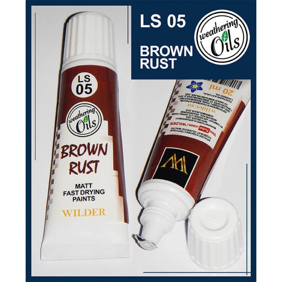 Weathering Oil Paint - Brown Rust (20ml)