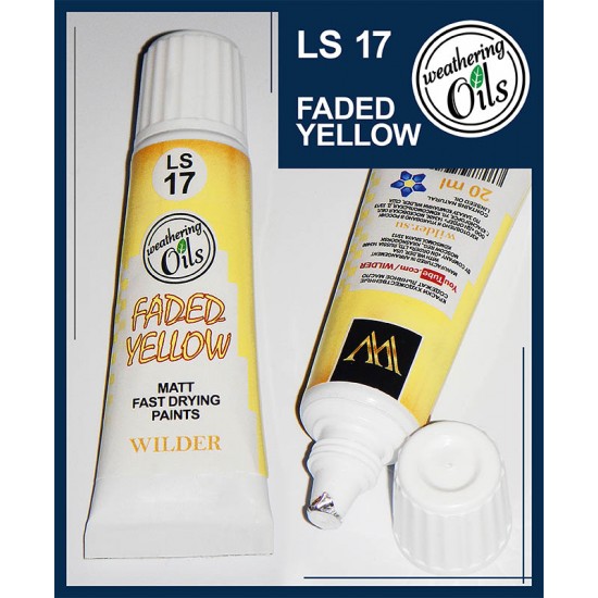 Weathering Oil Paint - Faded Yellow (20ml)