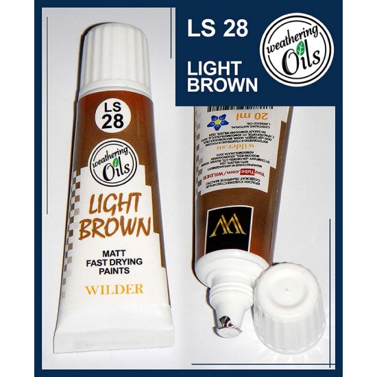 Weathering Oil Paint - Light Brown (20ml)
