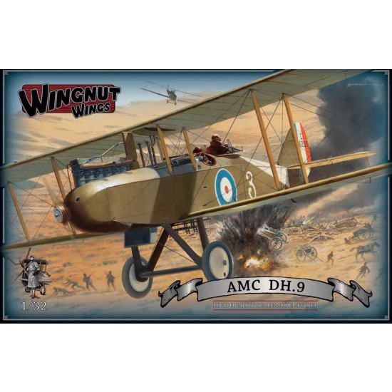 1/32 WWI AMC DH.9 Biplane Bomber 1917-1919
