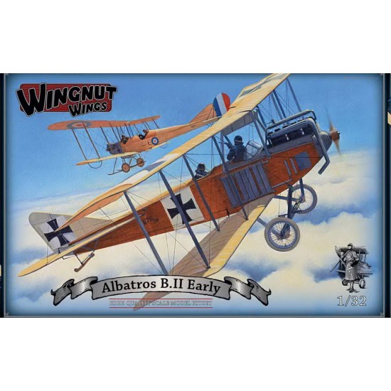 1/32 WWI German Albatros B.II (Early) Reconnaissance Biplane 1913-1919
