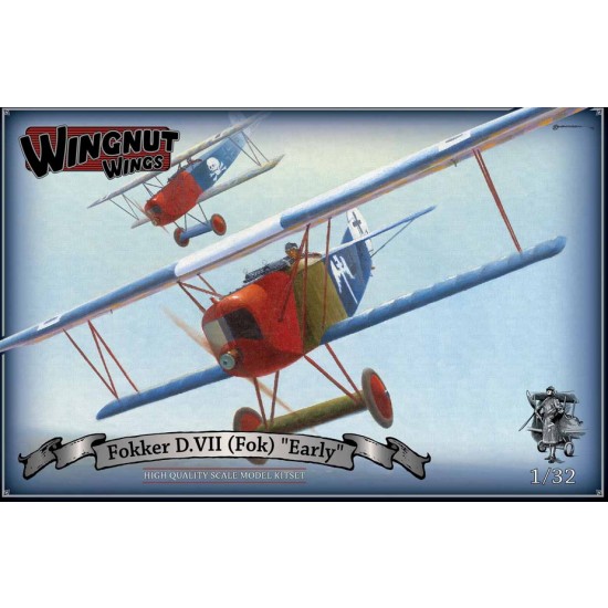 1/32 WWI German Fokker D.VII (Fok) "Early" Fighter 1918