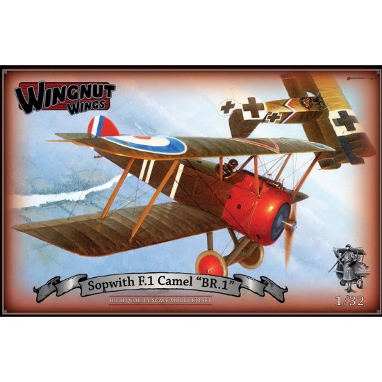 1/32 WWI Sopwith F.1 Camel "BR.1" Biplane Fighter 1917-1919