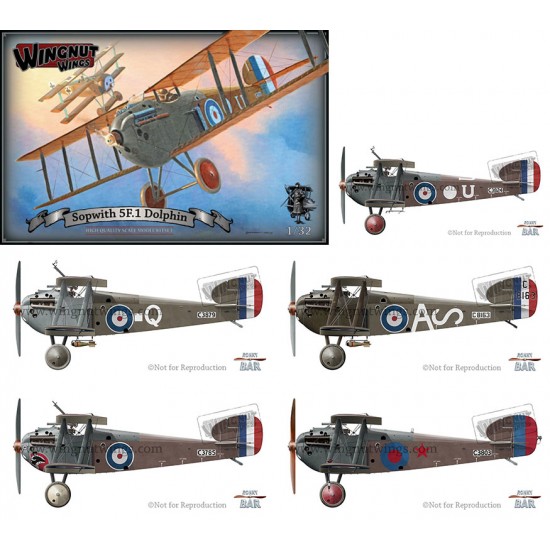 1/32 WWI Sopwith 5F.1 Dolphin Fighter 1917-1919