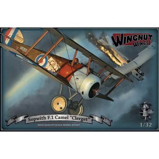 1/32 WWI Sopwith F.1 Camel "Clerget" Biplane Fighter 1917-1919