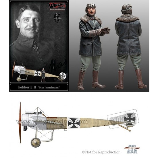 1/32 WWI Fokker E.II "Max Immelmann" (aircraft kit & resin figure)