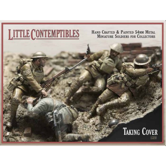 54mm "Tacking Cover" (Hand Crafted & Painted, Metal)